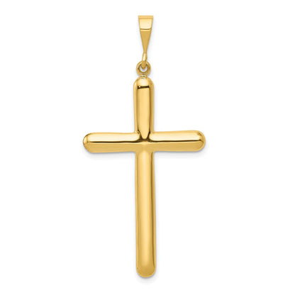 Kreuzanhänger aus 14K Gelbgold