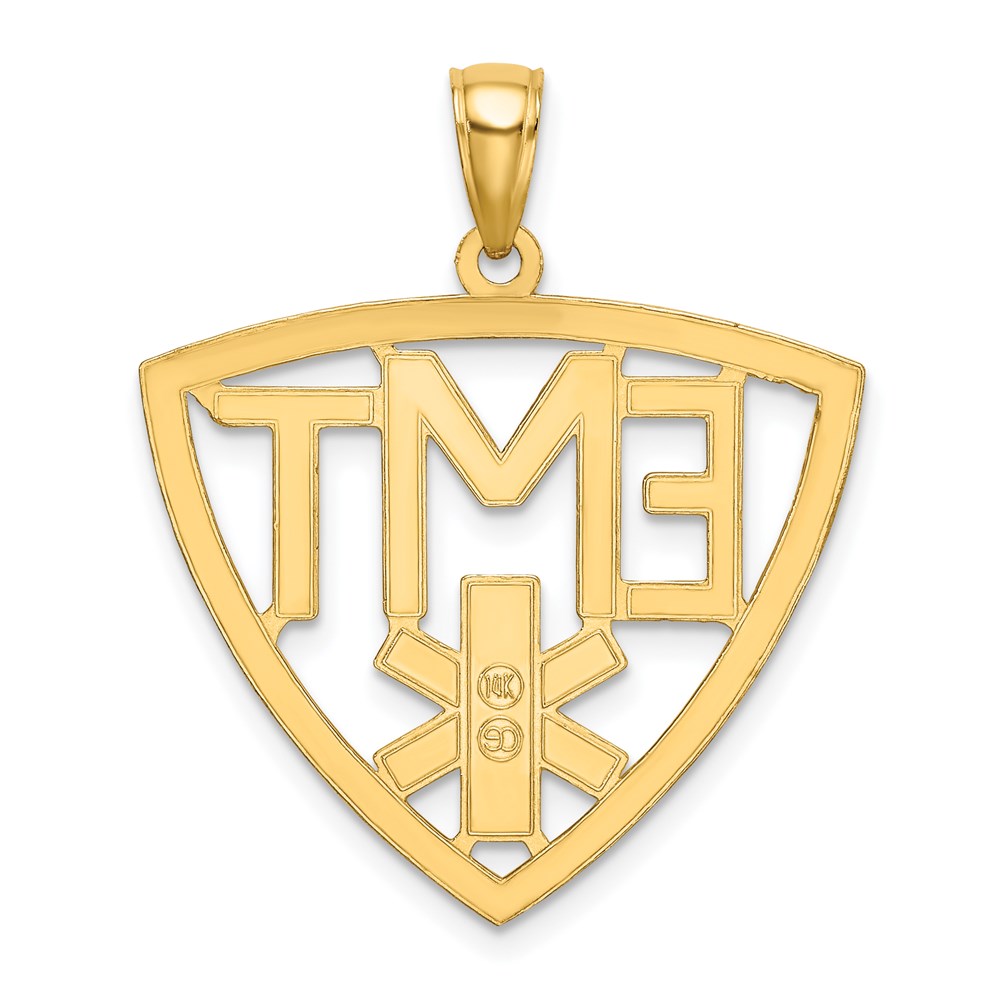 14K Gelbgold Rettungssanitäter-Charm