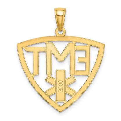 14K Gelbgold Rettungssanitäter-Charm
