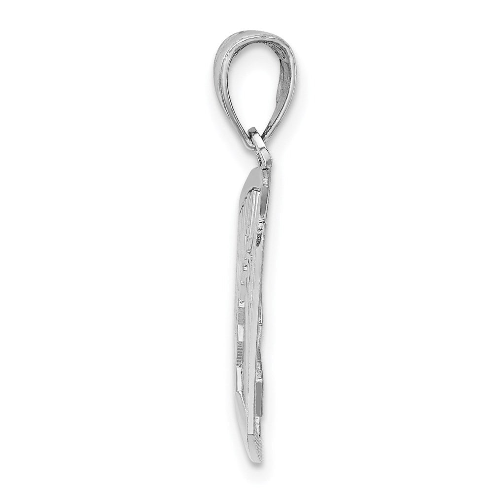 14K Weißgold Ausgeschnittener PARAMEDIC-Charm