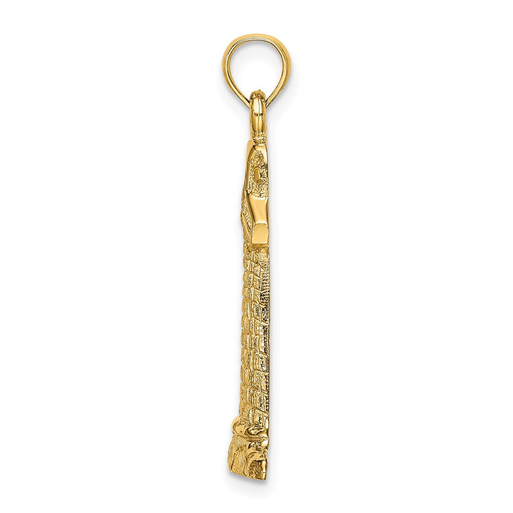 14K Gelbgold Leuchtturm-Charm
