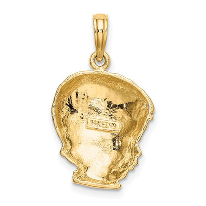 14K Gelbgold Jungenkopf-Charm