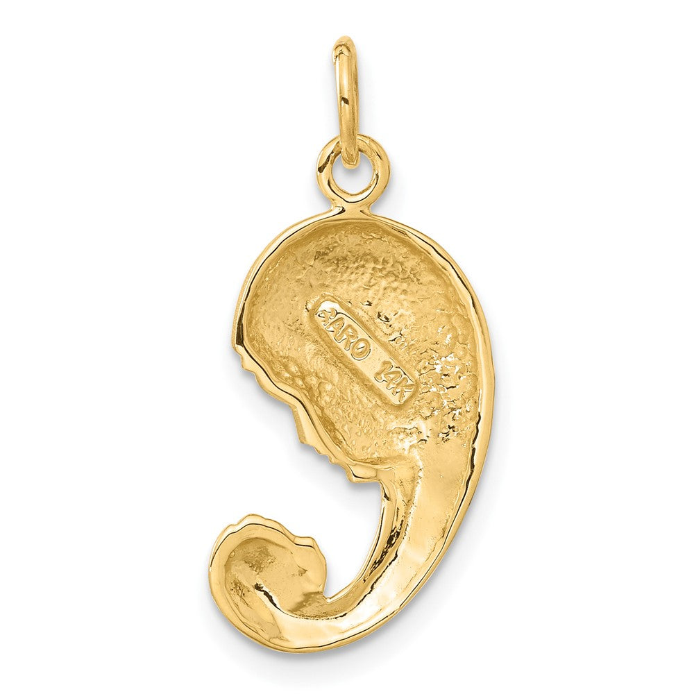 14K Gelbgold Mutter-und-Baby-Charm
