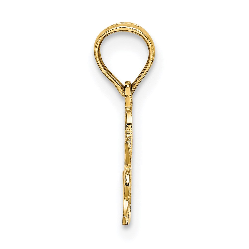 14K Gelbgold I Herz My Jeweler Charm