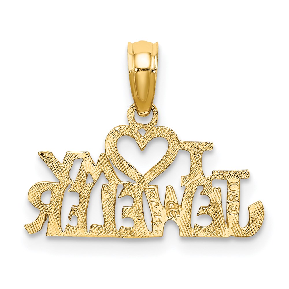 14K Gelbgold I Herz My Jeweler Charm