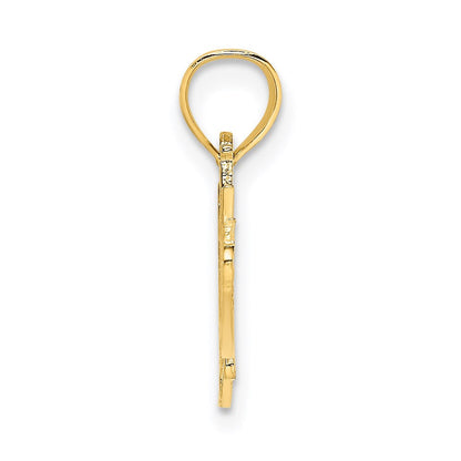 14K Gelbgold #1 Oma Charm