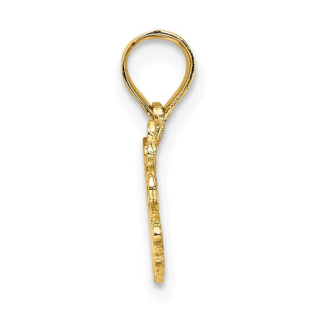 14K Gelbgold Little Engel Charm