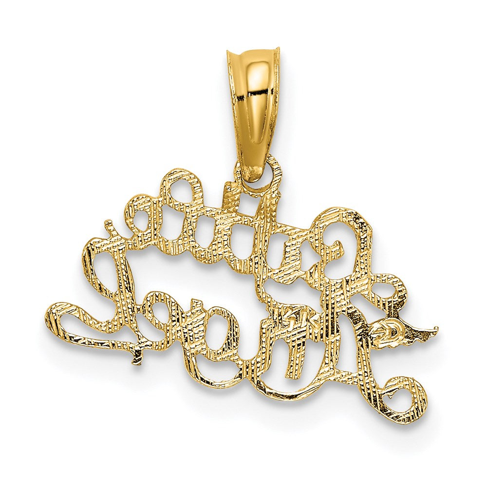 14K Gelbgold Little Engel Charm