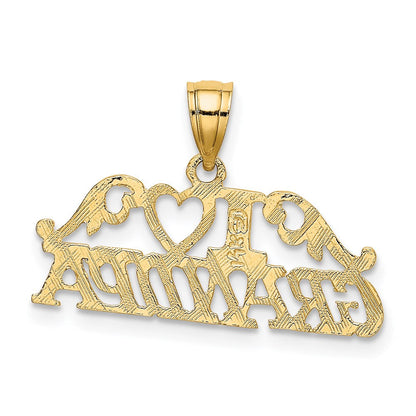 14K Gelbgold I Herz Opa Charm