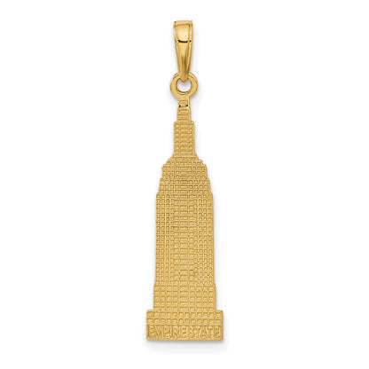 14K Gelbgold EMPIRE STATE BUILDING Anhänger