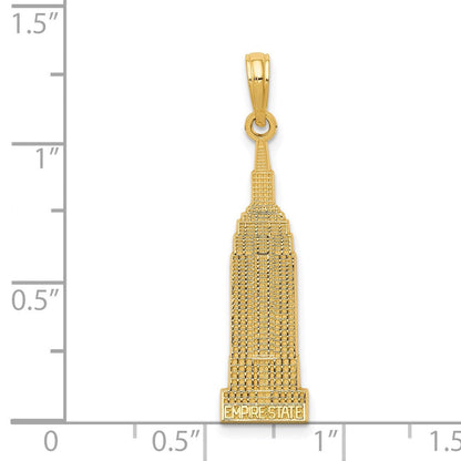 14K Gelbgold EMPIRE STATE BUILDING Anhänger