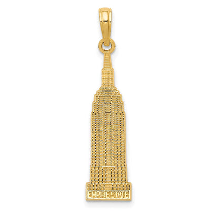 14K Gelbgold EMPIRE STATE BUILDING Anhänger
