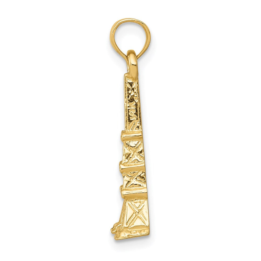 14K Gelbgold Eiffel Tower Anhänger