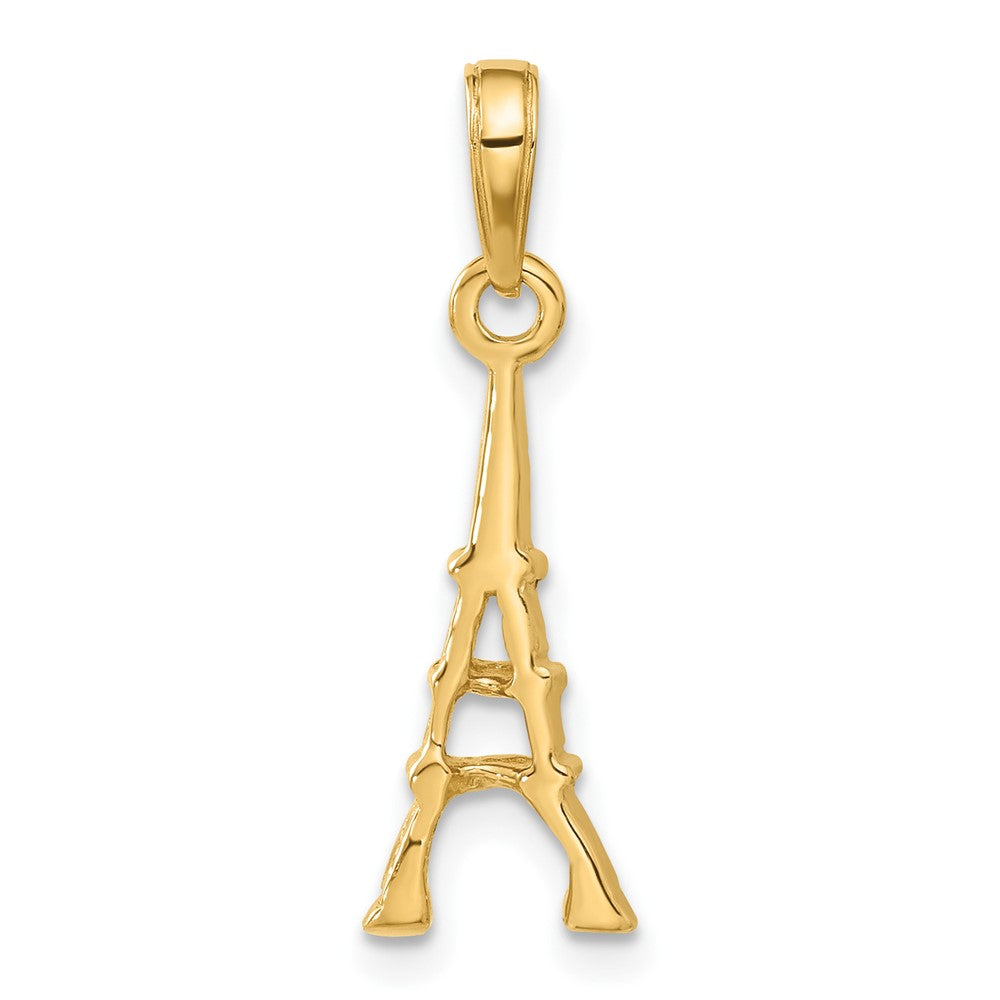 14K Gelbgold Eiffel Tower Anhänger
