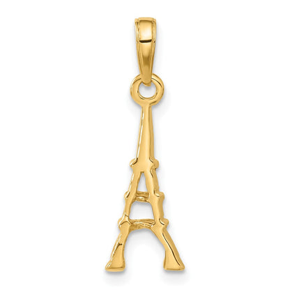 14K Gelbgold Eiffel Tower Anhänger