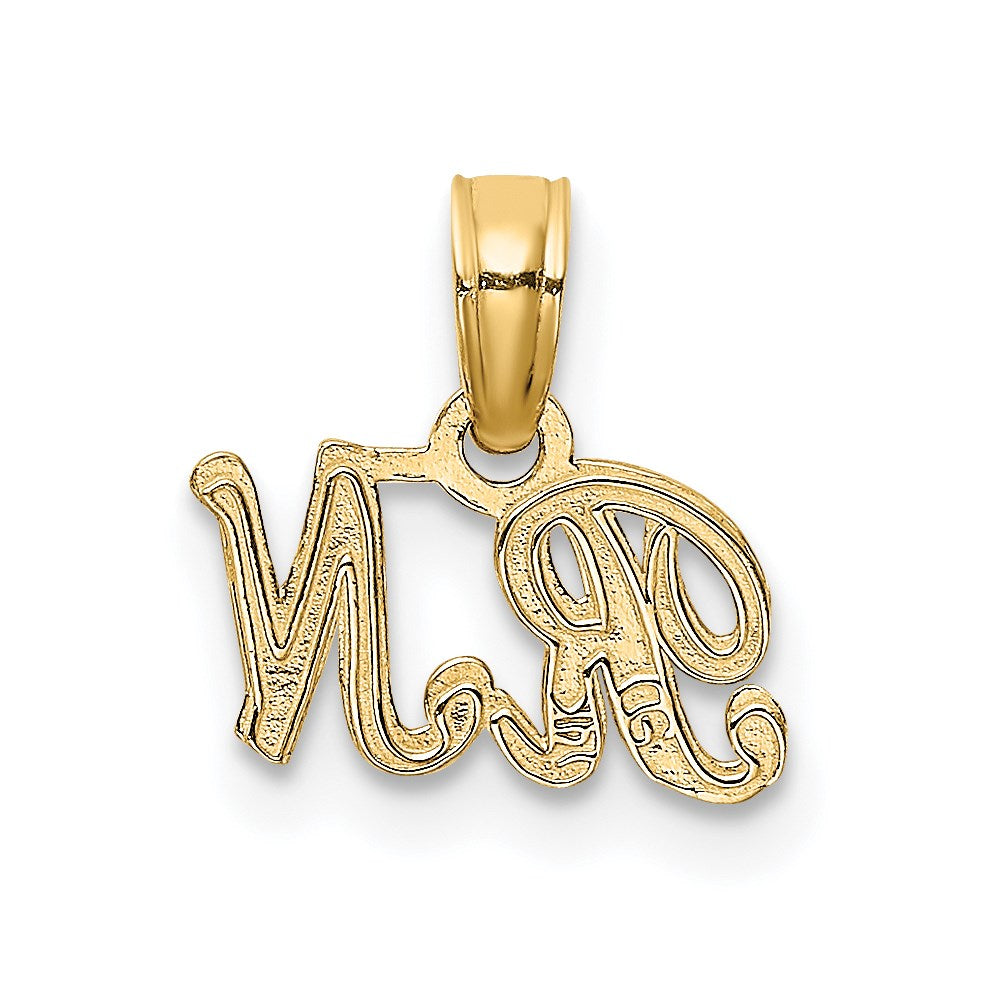 14K Gelbgold Rn Charm