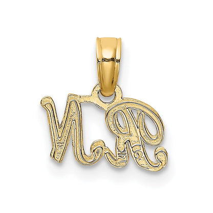 14K Gelbgold Rn Charm