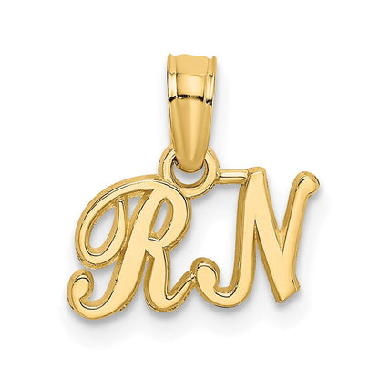 14K Gelbgold Rn Charm