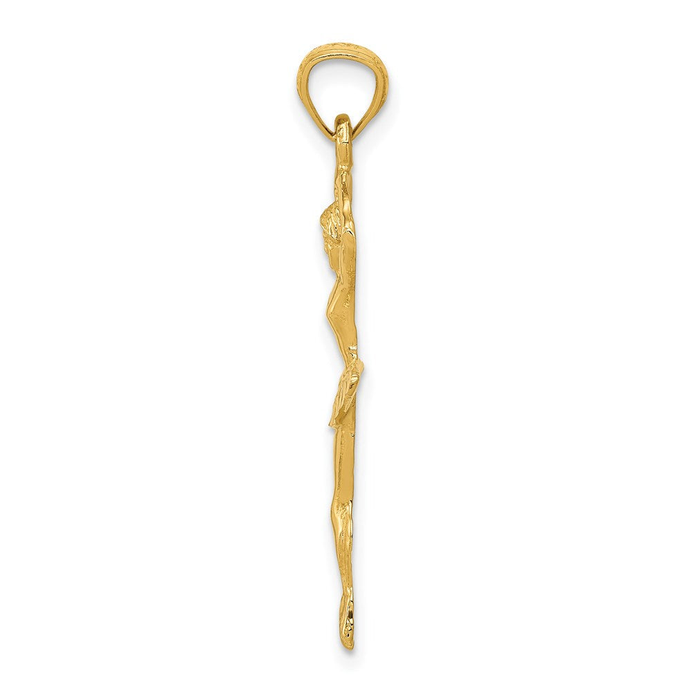 14K Gelbgold Ballerina Anhänger