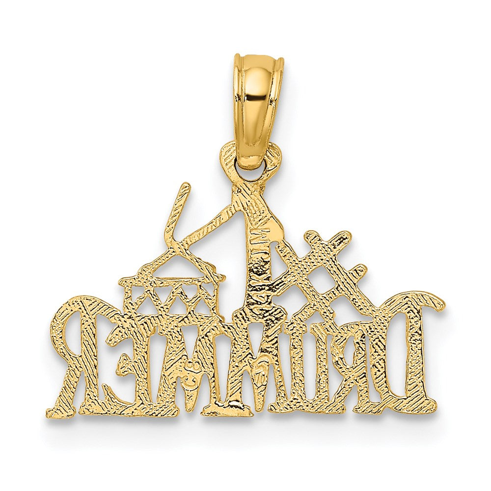 14K Gelbgold #1 Drummercharm