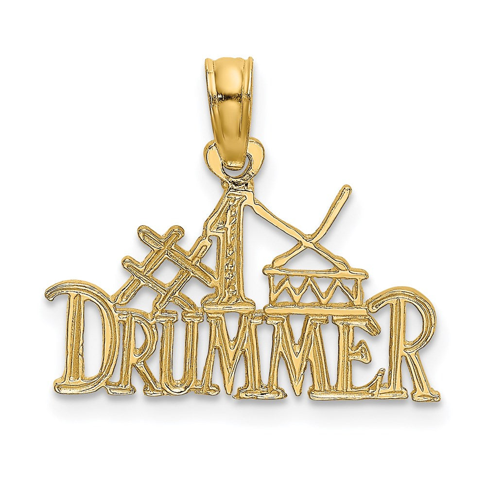 14K Gelbgold #1 Drummercharm