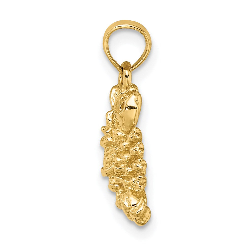 14K Gelbgold 3-D Skorpion Sternzeichen-Charm