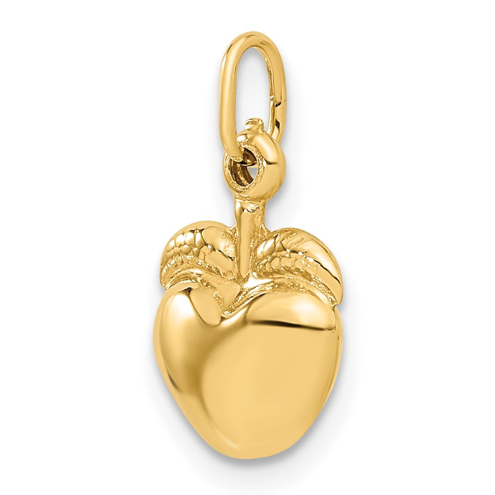 14K Gelbgold Apple Charm