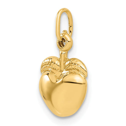 14K Gelbgold Apple Charm