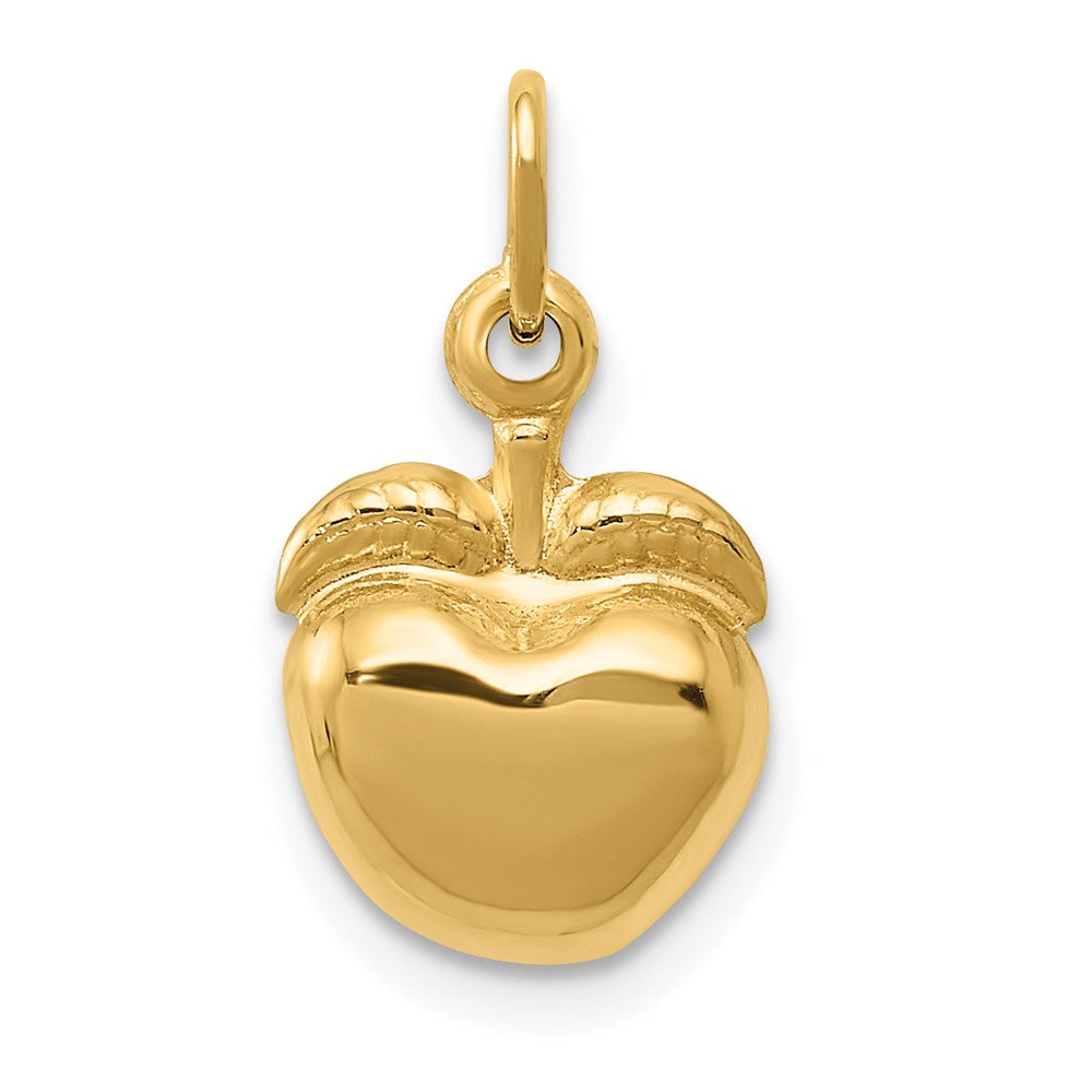 14K Gelbgold Apple Charm