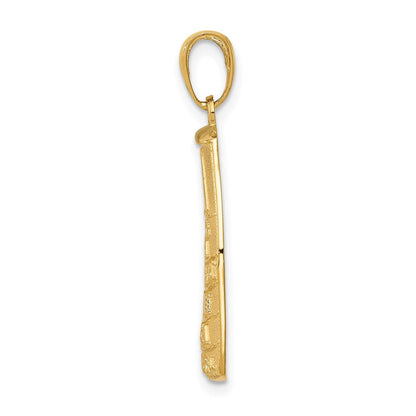 14k Gelbgold Anhänger „Southernmost Point USA Key West“