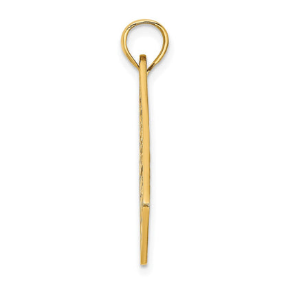 14K Gelbgold Charm „MARYLAND OCEAN CITY“ Nummernschild