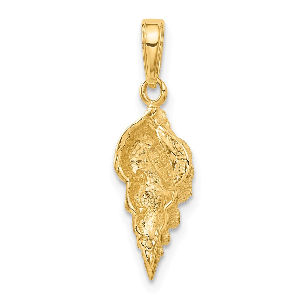 14K Gelbgold Muschel-Anhänger