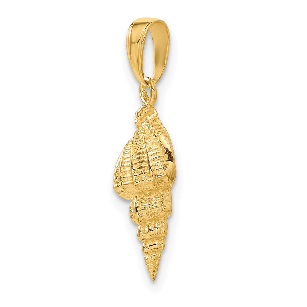 14K Gelbgold Muschel-Anhänger