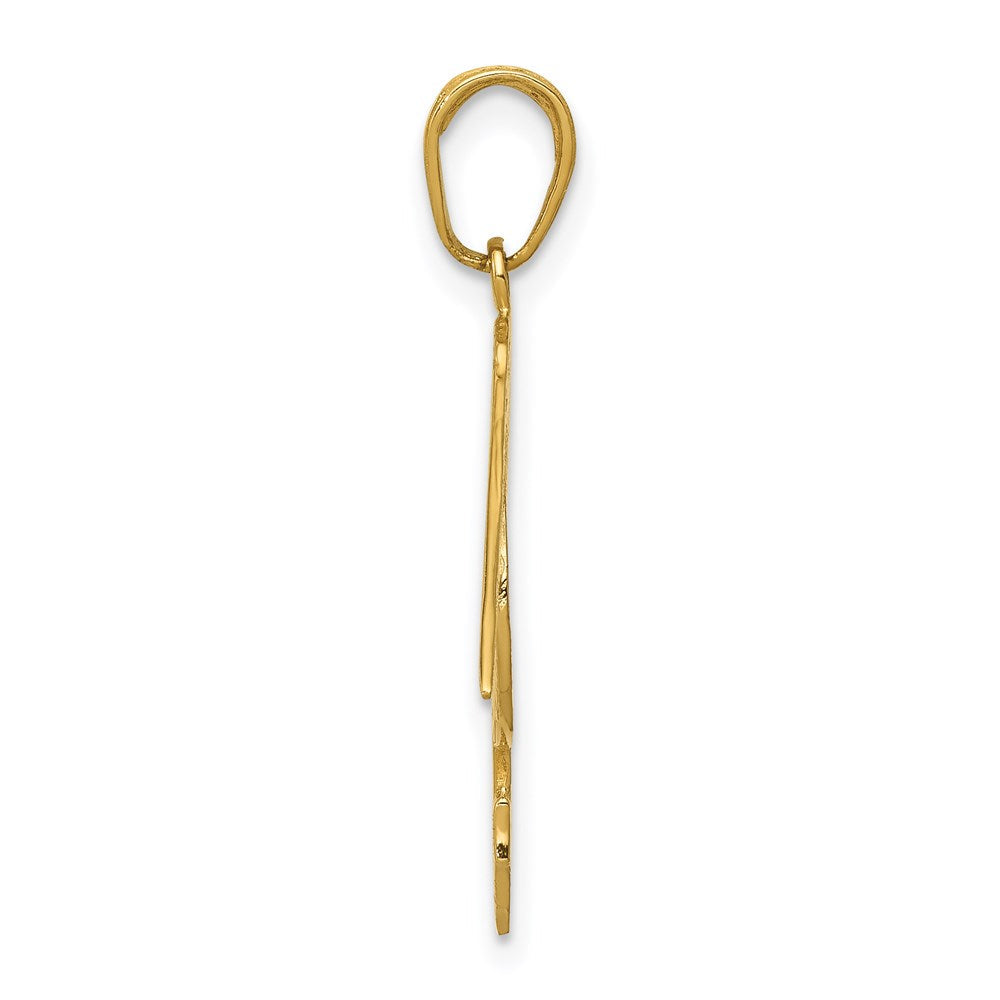 14K Gelbgold Pelican Anhänger