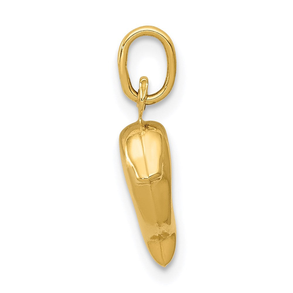 14K Gelbgold Delfin Charm
