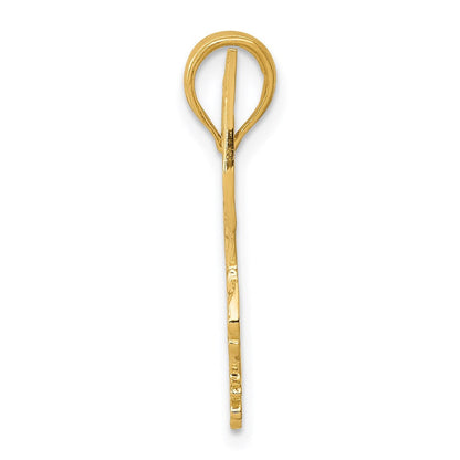14K Gelbgold Adler-Anhänger
