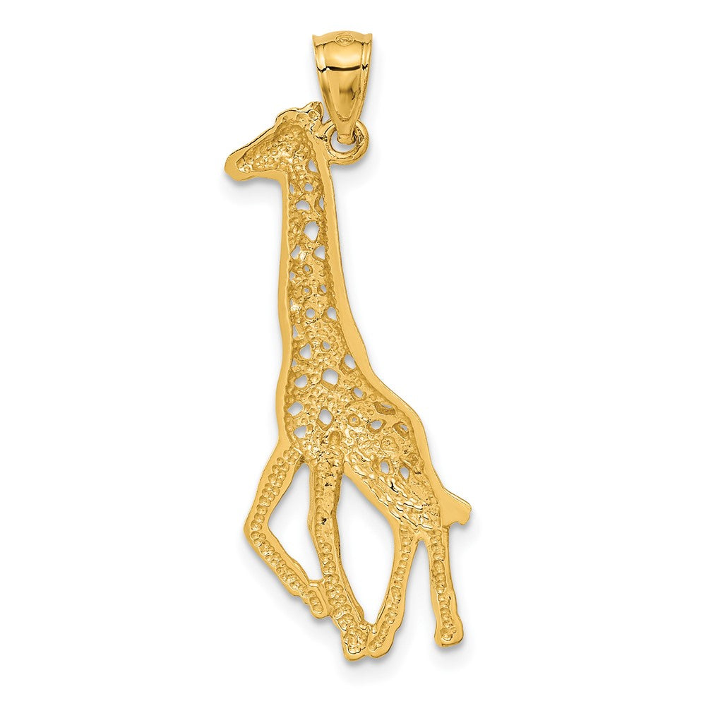 14K Gelbgold Giraffen-Anhänger