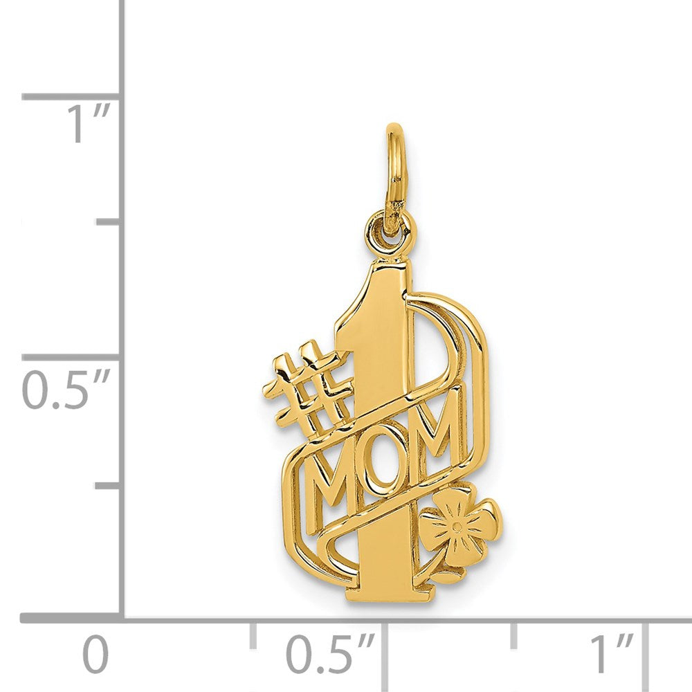14K Gelbgold #1 Mama Charm