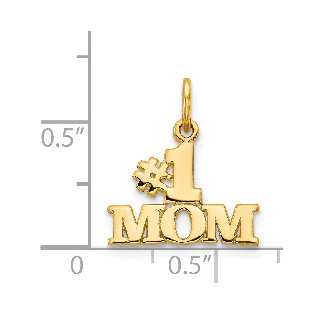14K Gelbgold #1 Mama Charm