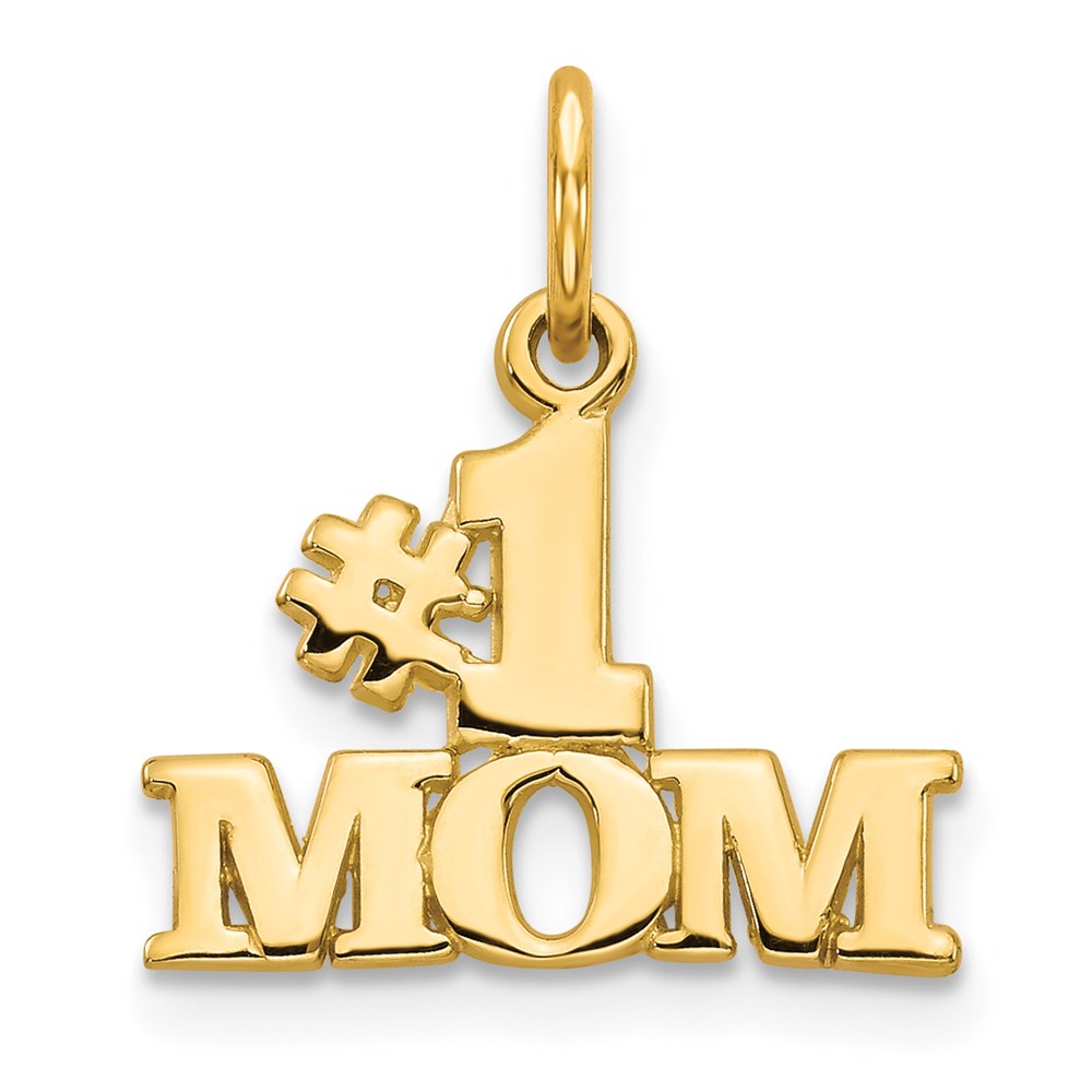 14K Gelbgold #1 Mama Charm