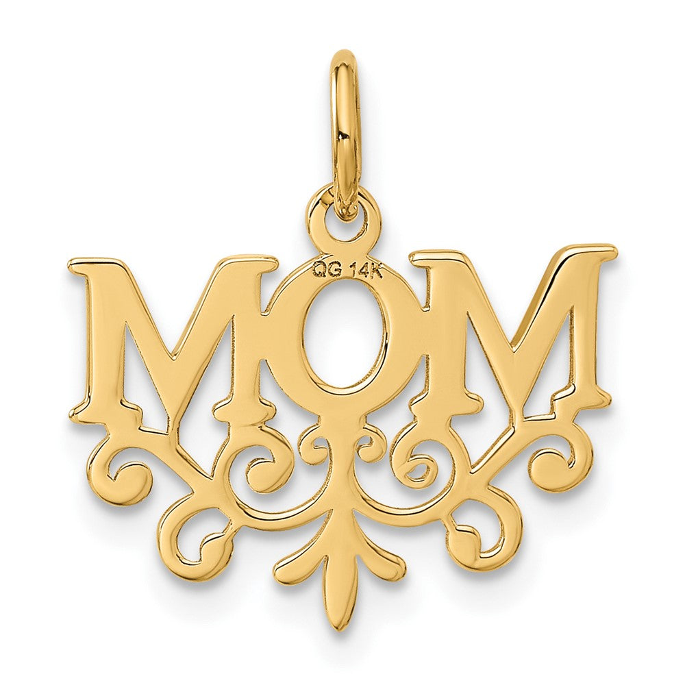 14K Gelbgold Mama Charm