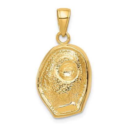 14K Gelbgold Baseballhandschuh-und-Ball-Anhänger