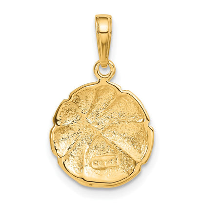 14 Karat Gelbgold Basketball-Anhänger