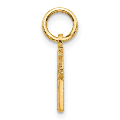 14K Gelbgold Beste Freund Charm