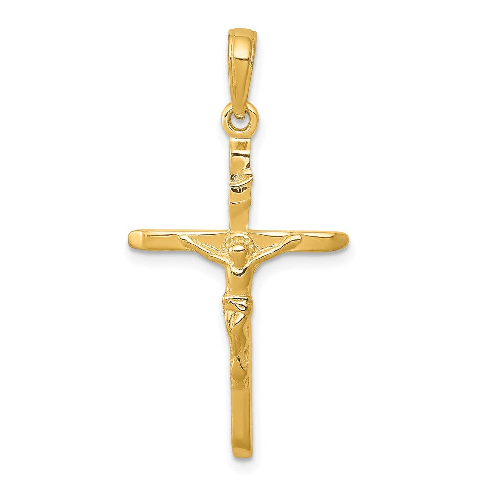 14K Gelbgold Kruzifix-Anhänger