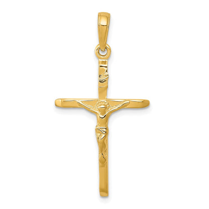 14K Gelbgold Kruzifix-Anhänger