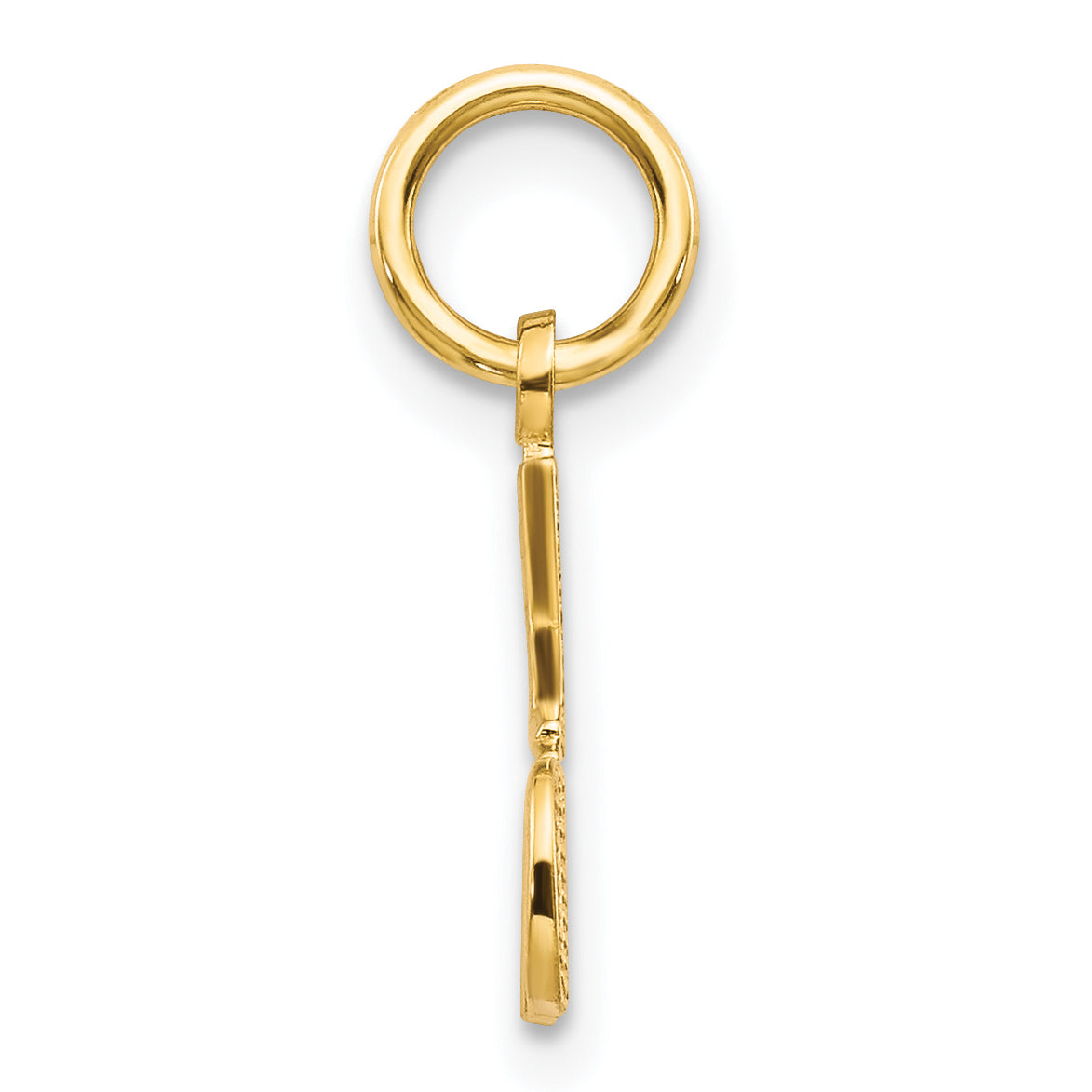 14K Gelbgold #1 Dad Charm