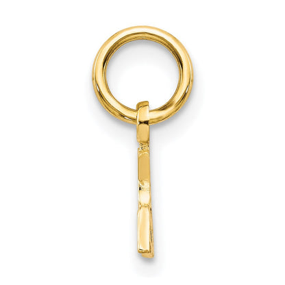 14K Gelbgold I Herz My Oma Charm