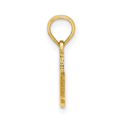 14K Gelbgold #1 Gradvcharm