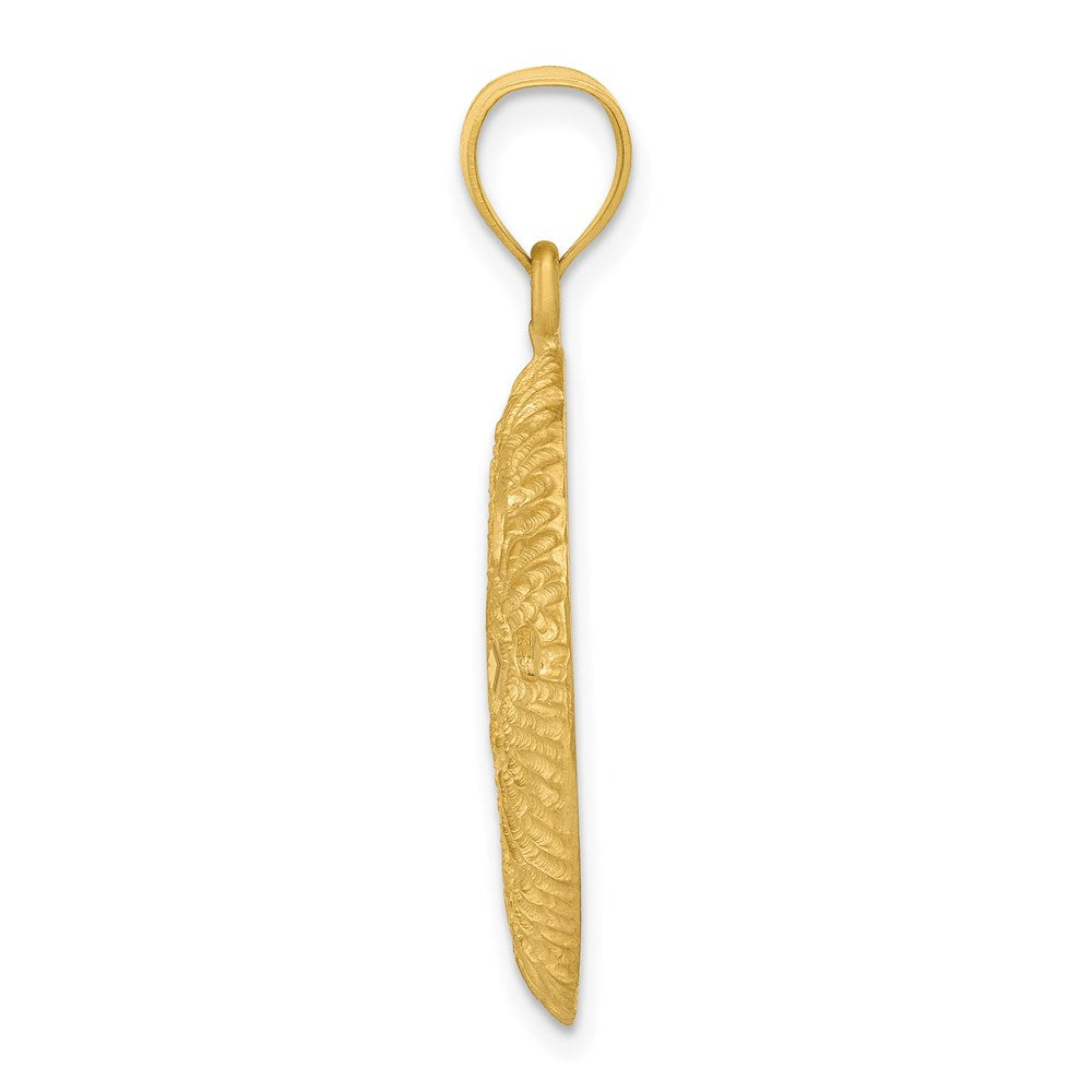 14K Gelbgold Sanddollar-Anhänger